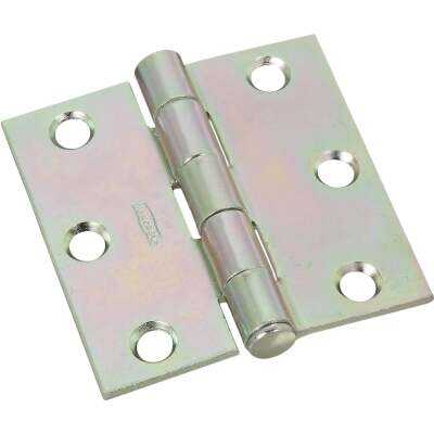 National 2-1/2 In. Zinc Removable Pin Broad Hinge